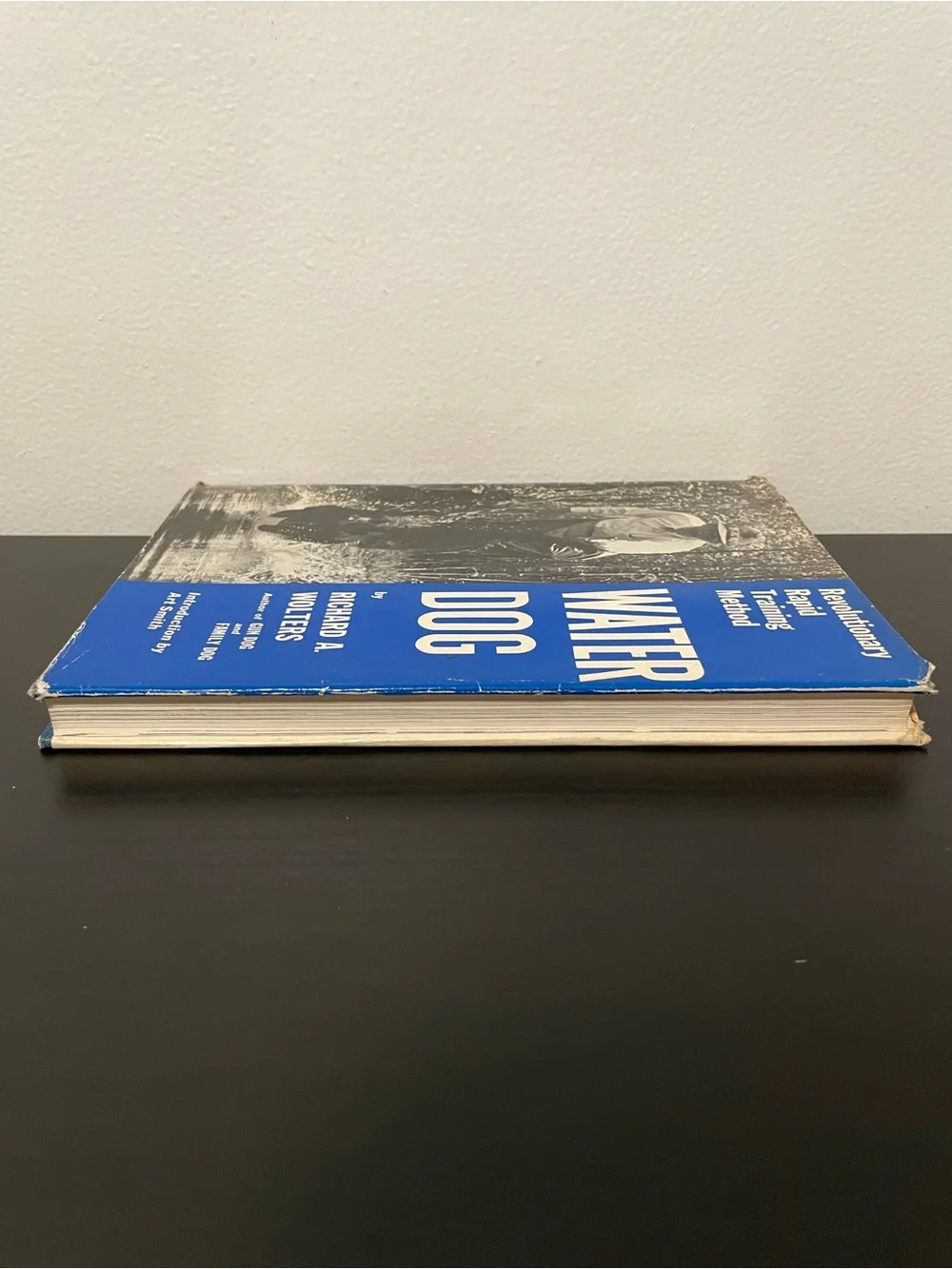 Water Dog Richard A Wolters Book Hardcover Rapid Training Method Vintage 1973